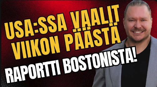 usassa vaalit viikon paasta raportti bostonista